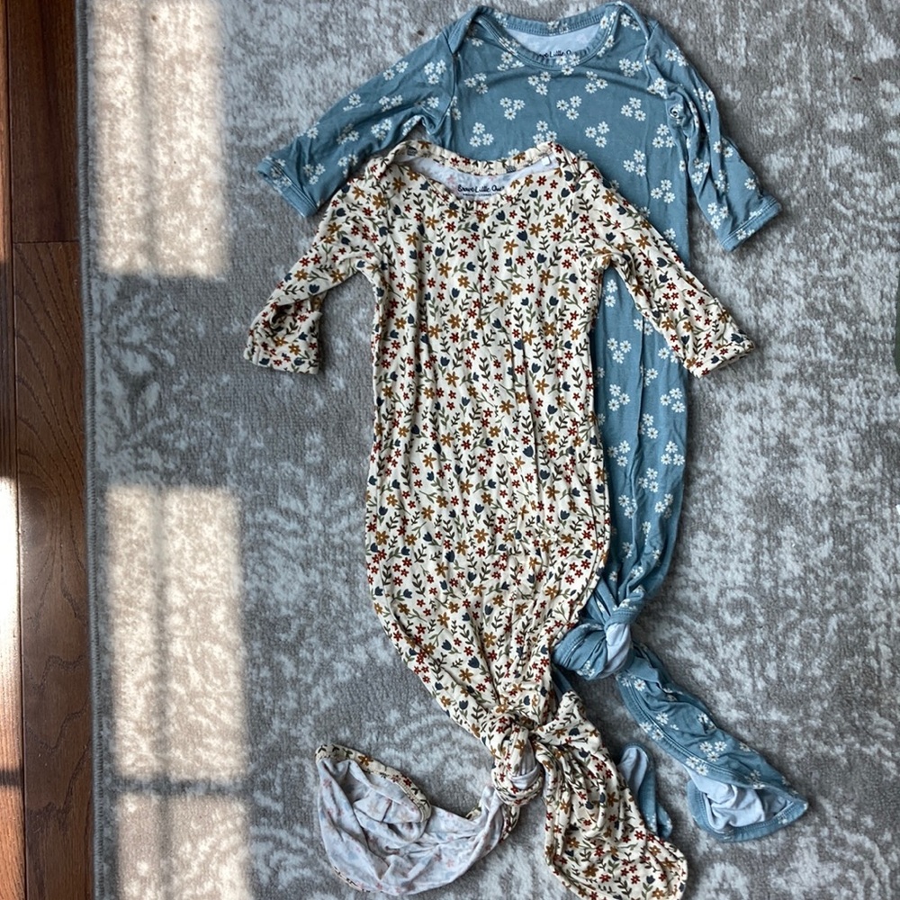 Brave Little Ones knotted gowns